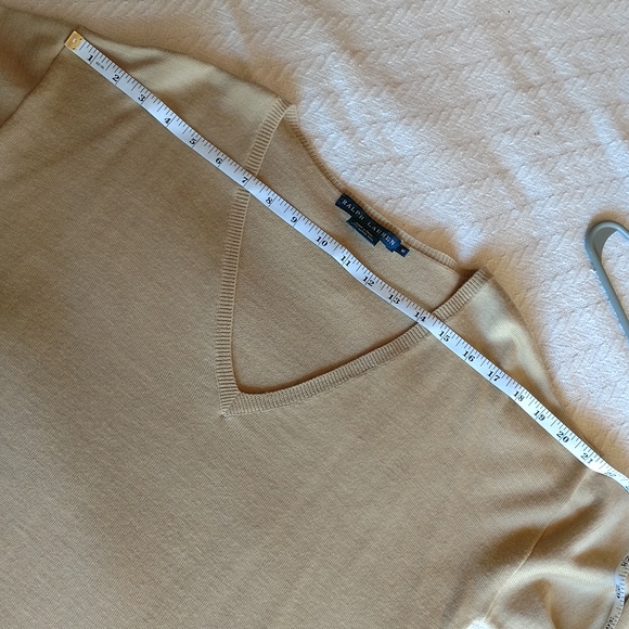 Ralph Lauren Camel Sweater Dress - Picture 9 of 13